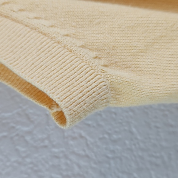 Martin | Men's 1/4 Zip Merino/Cotton Argyle Whisper Rock Golf Club Vest Sz L - Picture 6 of 10